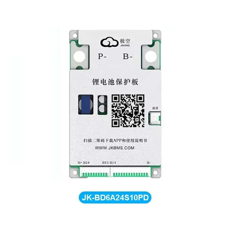JKBMS JK-BD6A24S10PD Smart Active Balance BMS | 100A Continuous Discharge | 0.6A Active Balancer | 8S-24S LiFePO4/Li-ion/LTO — JK (Jikong BMS)