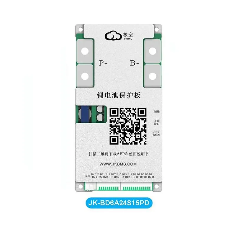 JKBMS JK-BD6A24S15PD Smart Active Balance BMS | 150A Continuous Discharge | 0.6A Active Balancer | 8S-24S LiFePO4/Li-ion/LTO — JK (Jikong BMS)