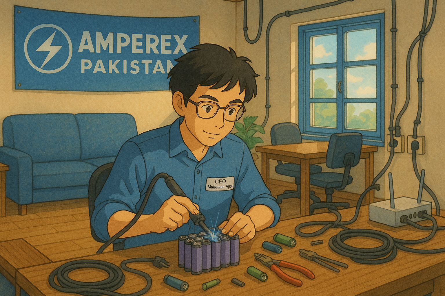 Muhammad Ayan Khalid - CEO of AmpereX